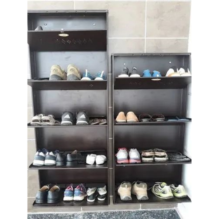 Wall Mounted Shoe Rack - 5 level